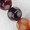 Gemstone beads, Agate(dyed), Mix Color Faceted Round 14mm Hole:1.5mm, Sold per 15.7-inch strand