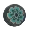 Pottery Clay Cabochons, NO-Hole Jewelry Fingings, Coin 10mm Thick:About 5mm, Sold by Bag