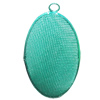 Iron Thread Component Handmade Lead-free, Oval 61x34mm, Sold by Bag