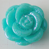 Resin Cabochons, No Hole Headwear & Costume Accessory, Flower, About 13mm in diameter, Sold by Bag