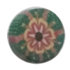 Pottery Clay Cabochons, NO-Hole Jewelry Fingings, Coin 10mm Thick:About 5mm, Sold by Bag