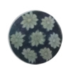 Pottery Clay Cabochons, NO-Hole Jewelry Fingings, Coin 10mm Thick:About 5mm, Sold by Bag