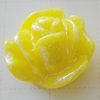 Resin Cabochons, No Hole Headwear & Costume Accessory, Flower, About 12mm in diameter, Sold by Bag