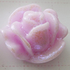 Resin Cabochons, No Hole Headwear & Costume Accessory, Flower, About 12mm in diameter, Sold by Bag