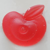 Resin Cabochons, No Hole Headwear & Costume Accessory, Apple, About 10x10mm in diameter, Sold by Bag