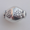 Jewelry findings, CCB plastic Beads Antique sliver, 15x13mm Hole:2mm, Sold by Bag