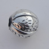 Jewelry findings, CCB plastic European style Beads Antique sliver, 15mm Hole:4mm, Sold by Bag