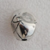 Jewelry findings, CCB plastic Beads Antique sliver, 21x16mm Hole:3mm, Sold by Bag