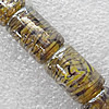 Lampwork Beads, Column 18x11mm Hole:1.5mm, Sold by PC