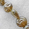 Lampwork Beads, Flat Round 20mm Hole:1.5mm, Sold by PC