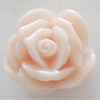 Resin Cabochons, No Hole Headwear & Costume Accessory, Flower, About 13mm in diameter, Sold by Bag