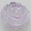 Resin Cabochons, No Hole Headwear & Costume Accessory, Flower, About 46mm in diameter, Sold by Bag