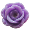 Resin Cabochons, No Hole Headwear & Costume Accessory, Flower, About 19mm in diameter, Sold by Bag