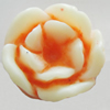 Resin Cabochons, No Hole Headwear & Costume Accessory, Flower, About 14mm in diameter, Sold by Bag