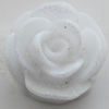 Resin Cabochons, No Hole Headwear & Costume Accessory, Flower, About 13mm in diameter, Sold by Bag