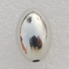 Jewelry findings, CCB plastic Beads Platina plated, Oval 18x12mm Hole:2mm, Sold by Bag