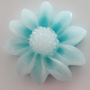 Resin Cabochons, No Hole Headwear & Costume Accessory, Flower, About 23mm in diameter, Sold by Bag