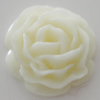 Resin Cabochons, No Hole Headwear & Costume Accessory, Flower, About 21mm in diameter, Sold by Bag