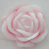 Resin Cabochons, No Hole Headwear & Costume Accessory, Flower, About 29mm in diameter, Sold by Bag