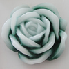 Resin Cabochons, No Hole Headwear & Costume Accessory, Flower, About 29mm in diameter, Sold by Bag