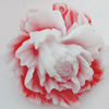 Resin Pendants, Flower About 50mm in diameter, Sold by Bag