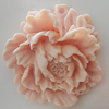Resin Pendants, Flower About 50mm in diameter, Sold by Bag
