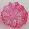 Resin Cabochons, No Hole Headwear & Costume Accessory, Flower, About 17mm in diameter, Sold by Bag