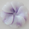 Resin Cabochons, No Hole Headwear & Costume Accessory, Flower, About 23mm in diameter, Sold by Bag