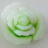 Resin Cabochons, No Hole Headwear & Costume Accessory, Flower, About 21mm in diameter, Sold by Bag