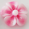 Resin Cabochons, No Hole Headwear & Costume Accessory, Flower, About 20mm in diameter, Sold by Bag