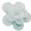 Resin Cabochons, No Hole Headwear & Costume Accessory, Flower, About 21mm in diameter, Sold by Bag