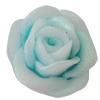 Resin Cabochons, No Hole Headwear & Costume Accessory, Flower, About 22mm in diameter, Sold by Bag