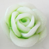 Resin Cabochons, No Hole Headwear & Costume Accessory, Flower, About 22mm in diameter, Sold by Bag