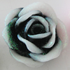 Resin Cabochons, No Hole Headwear & Costume Accessory, Flower, About 22mm in diameter, Sold by Bag