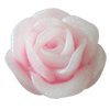 Resin Cabochons, No Hole Headwear & Costume Accessory, Flower, About 23mm in diameter, Sold by Bag