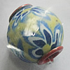 Pottery Clay Beads European, European Style, 12mm Hole:About 4.5mm, Sold by PC