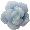 Resin Cabochons, No Hole Headwear & Costume Accessory, Flower, About 20mm in diameter, Sold by Bag