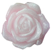 Resin Cabochons, No Hole Headwear & Costume Accessory, Flower, About 32mm in diameter, Sold by Bag
