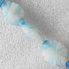 Lampwork Beads, Flower 15x28mm Hole:About 1.5mm, Sold by PC