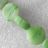 Lampwork Beads, Coin 20mm Hole:About 1.5mm, Sold by PC