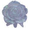 Resin Cabochons, No Hole Headwear & Costume Accessory, Flower, About 20x18mm in diameter, Sold by Bag