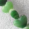 Lampwork Beads, Heart 15mm Hole:About 1.5mm, Sold by PC