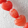 Lampwork Beads, Heart 15mm Hole:About 1.5mm, Sold by PC