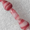 Lampwork Beads, Flat Teardrop 14x18mm Hole:About 1.5mm, Sold by PC