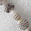 Lampwork Beads, Flat Round 15mm Hole:About 1.5mm, Sold by PC