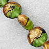 Lampwork Beads, Flower 20mm Hole:About 1.5mm, Sold by PC