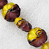 Lampwork Beads, Flower 20mm Hole:About 1.5mm, Sold by PC