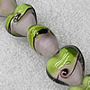 Lampwork Beads, Heart 20mm Hole:About 1.5mm, Sold by PC