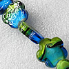 Lampwork Beads, Flower 25mm Hole:About 1.5mm, Sold by PC