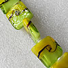 Lampwork Beads, Square 20x20mm Hole:About 1.5mm, Sold by PC